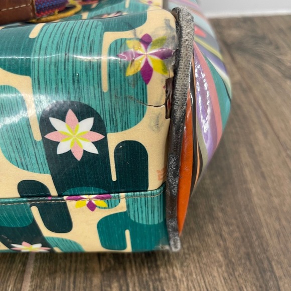 Consuela Dezi Classic Tote Bag Large Rare Colorway Cactus Floral - Picture 13 of 16